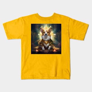 Corgi Goddess Kids T-Shirt